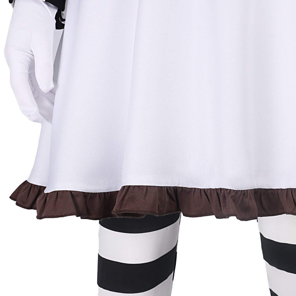 Charlie and the Chocolate Factory Chocolate Women Dress Outfit Halloween Carnival Cosplay Costume
