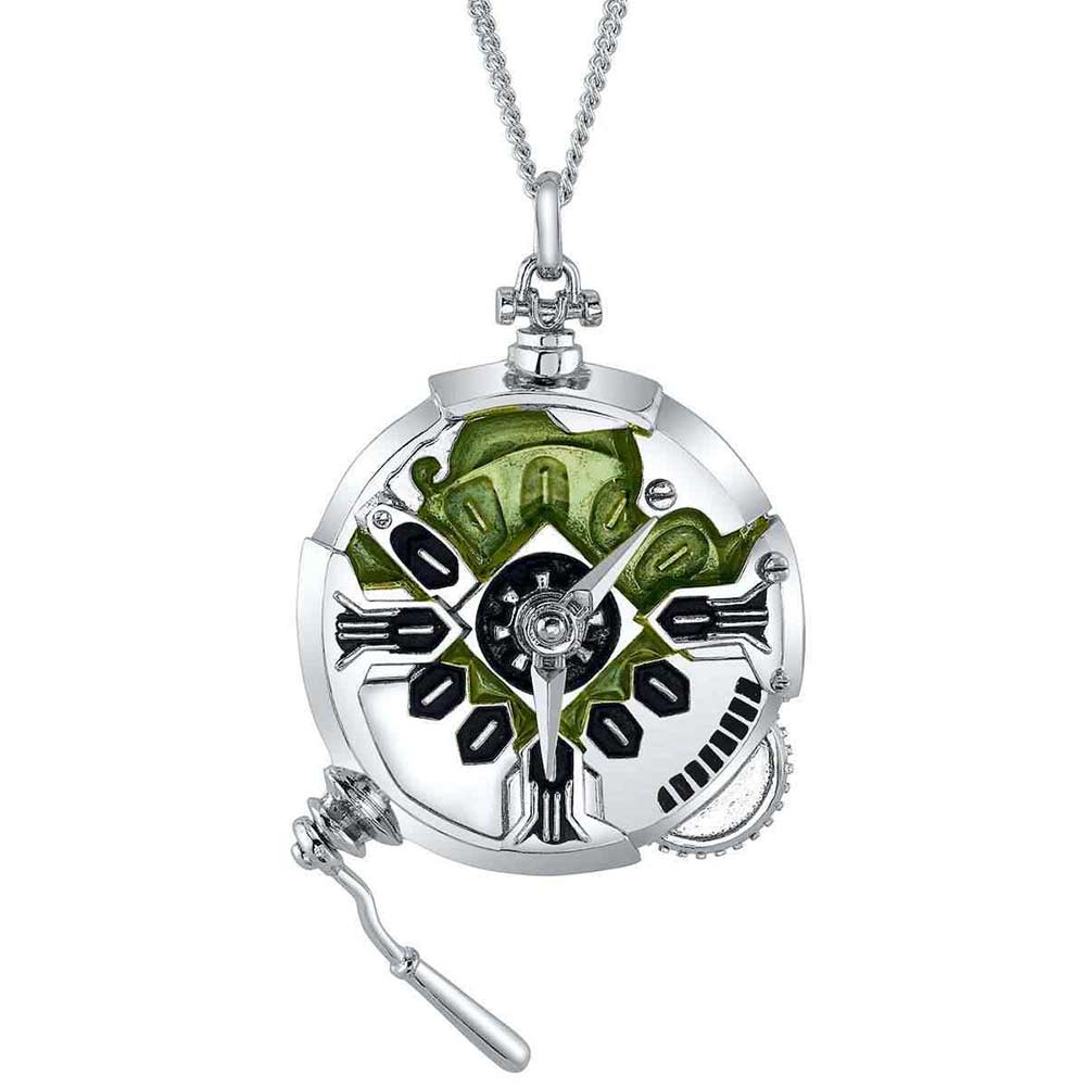 Arcane: League of Legends Ekko Pocket Watch Pendant Halloween Cosplay Necklace Costume Accessories