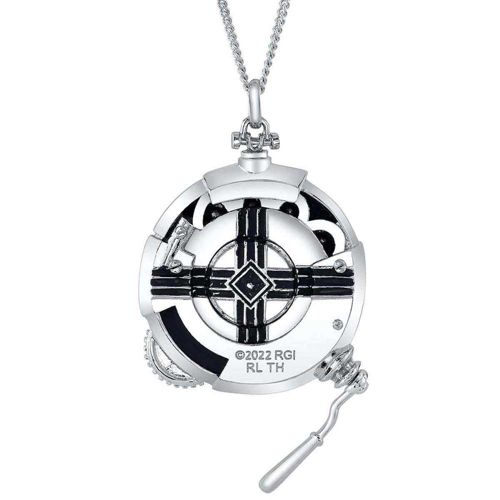 Arcane: League of Legends Ekko Pocket Watch Pendant Halloween Cosplay Necklace Costume Accessories