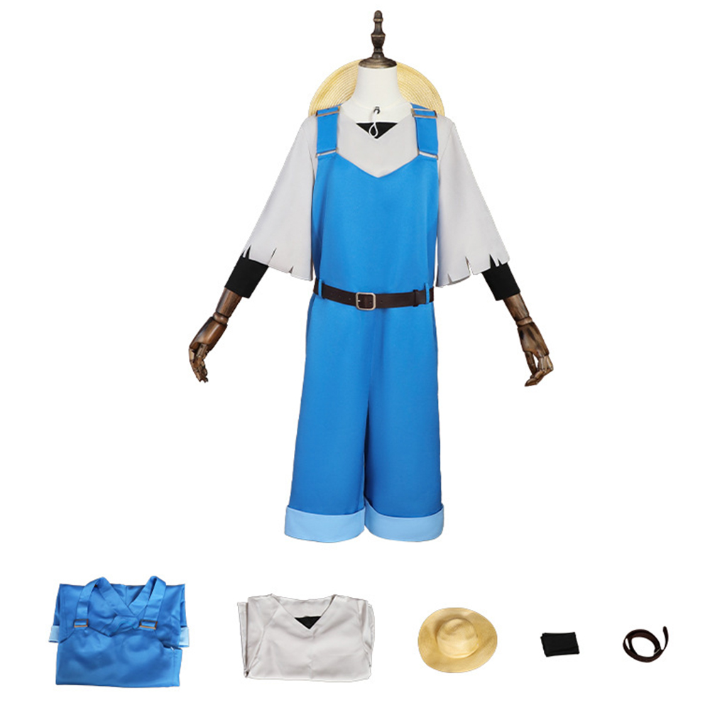 Kenji Miyazawa Blue Outfit Halloween Carnival Cosplay Costume