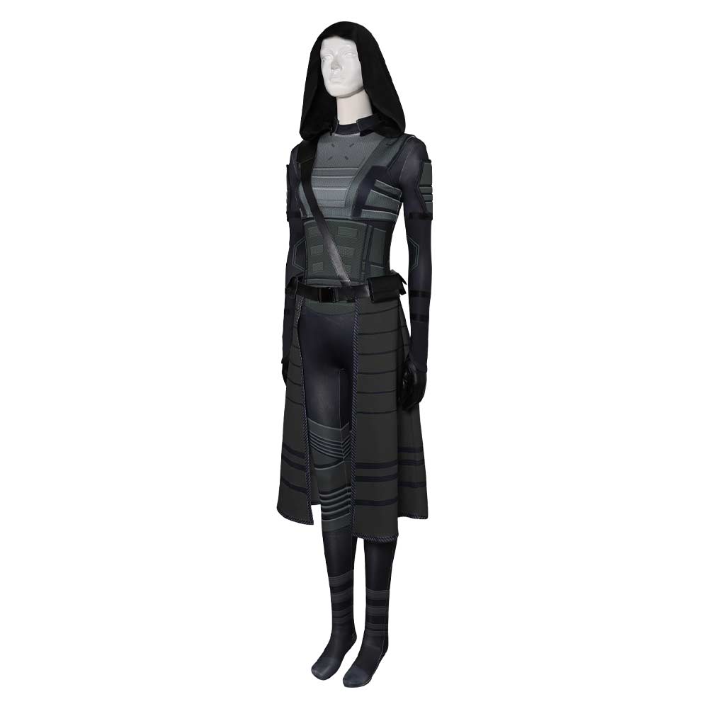 Thunderbolts (2025) Melina Vostokoff Women Black Outfits Halloween Carnival Cosplay Costume