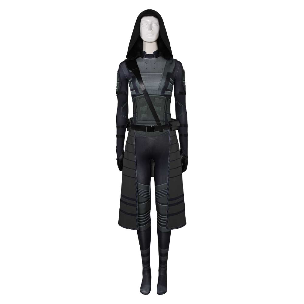 Thunderbolts (2025) Melina Vostokoff Women Black Outfits Halloween Carnival Cosplay Costume