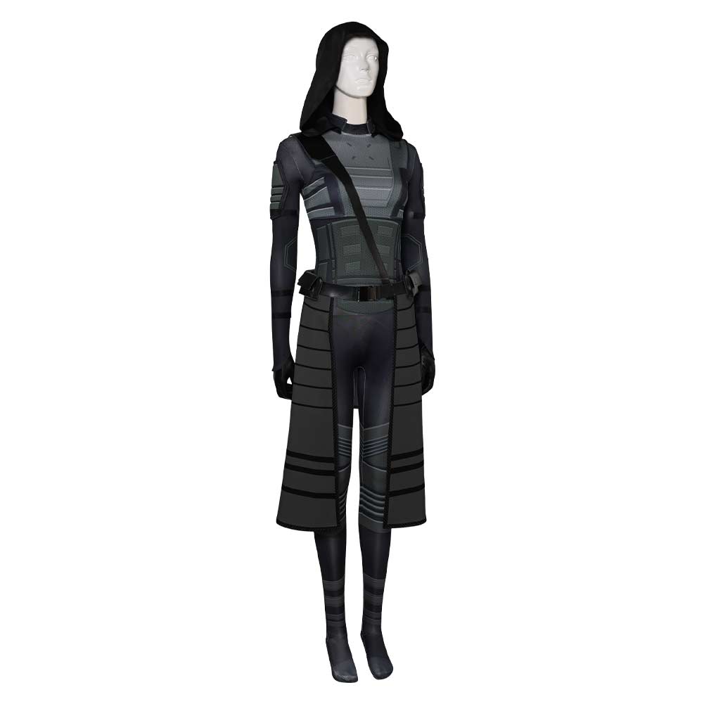 Thunderbolts (2025) Melina Vostokoff Women Black Outfits Halloween Carnival Cosplay Costume