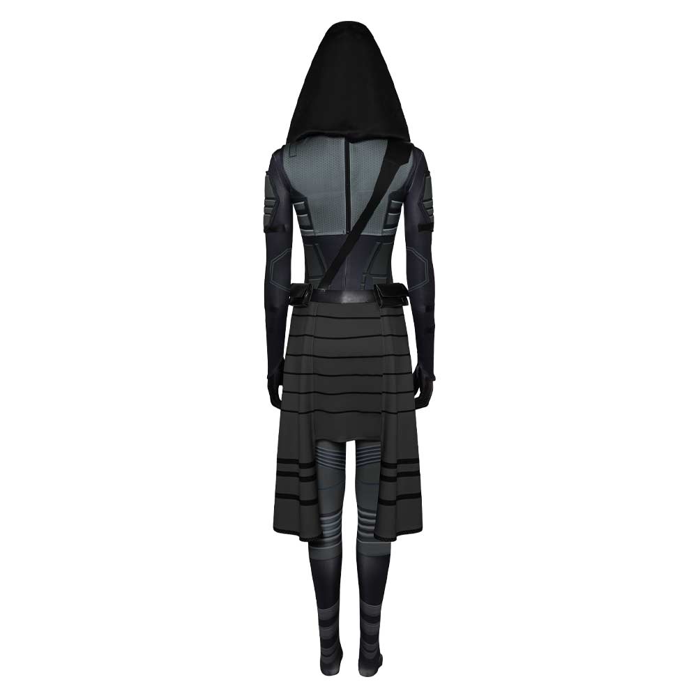 Thunderbolts (2025) Melina Vostokoff Women Black Outfits Halloween Carnival Cosplay Costume