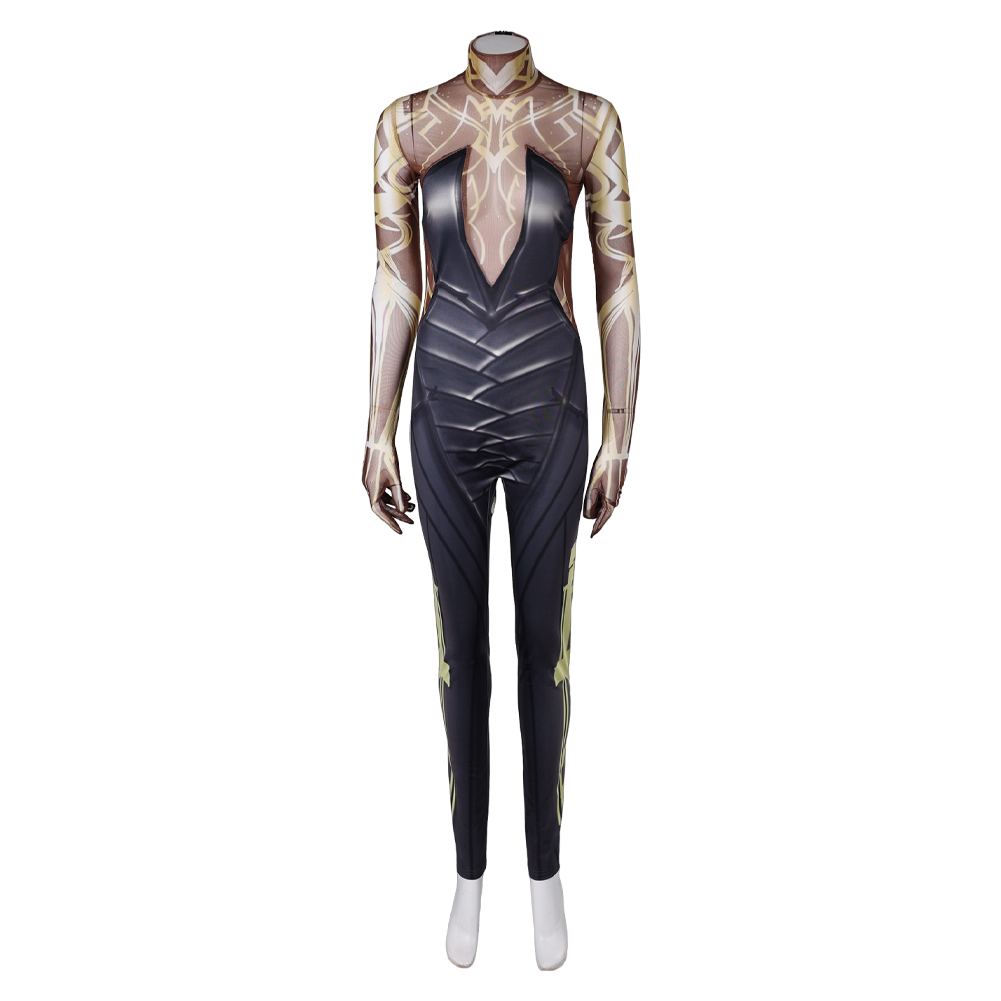 Arcane: League of Legends Season 2 Mel Battle Jumpsuit Outfits Halloween Carnival Cosplay Costume
