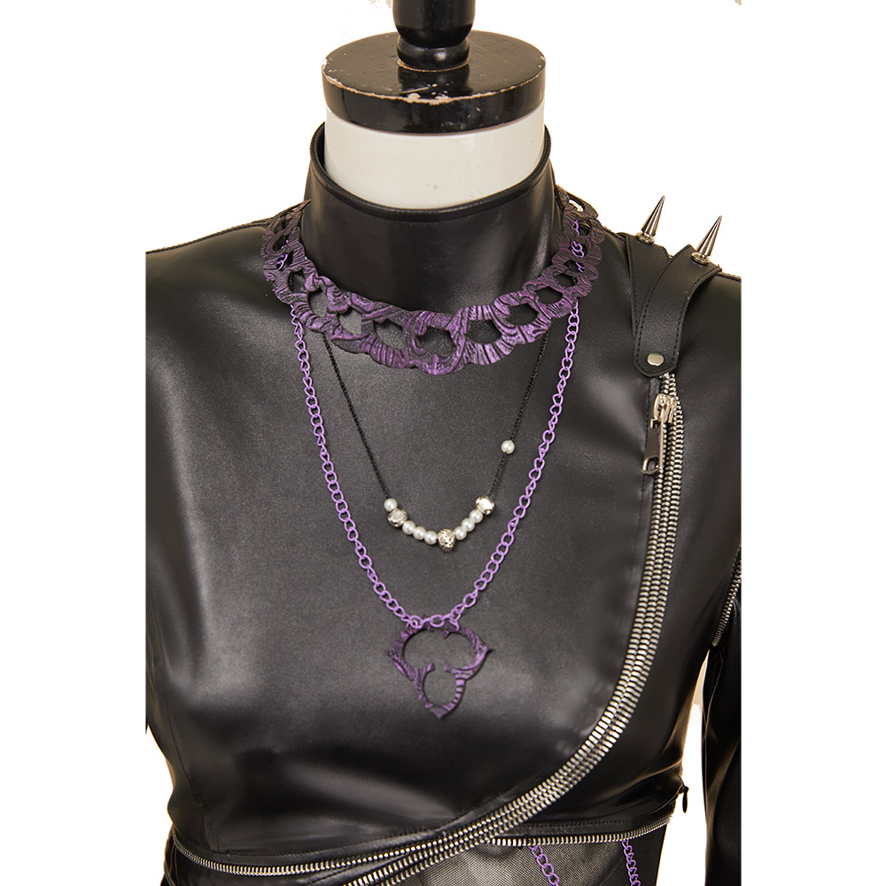 Kpop Demon Hunters Rumi Black Battle Suit Set Halloween Carnival Party Cosplay Costume