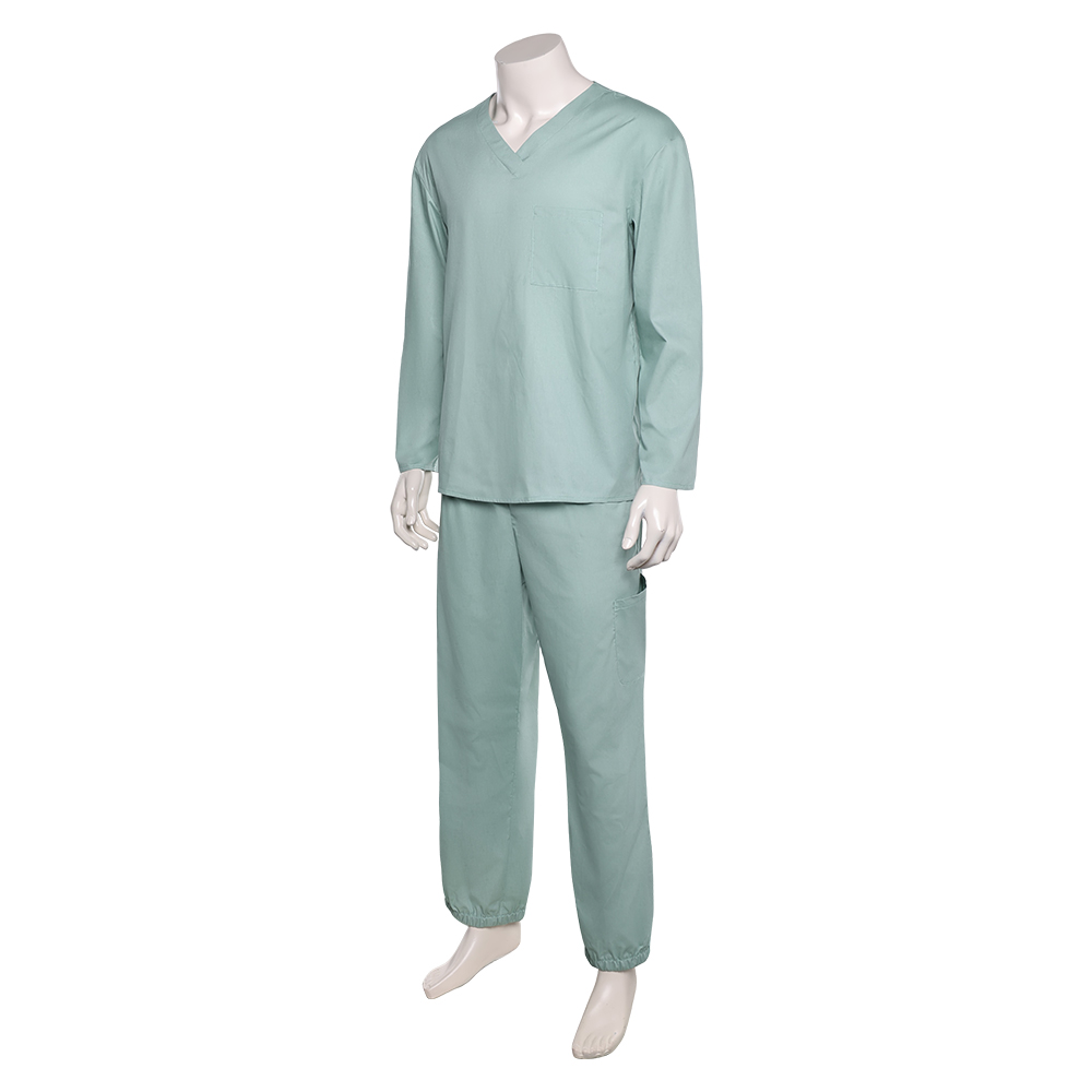 Thunderbolts (2025) Bob Green Shirt Pants Set Outfits Halloween Carnival Cosplay Costume