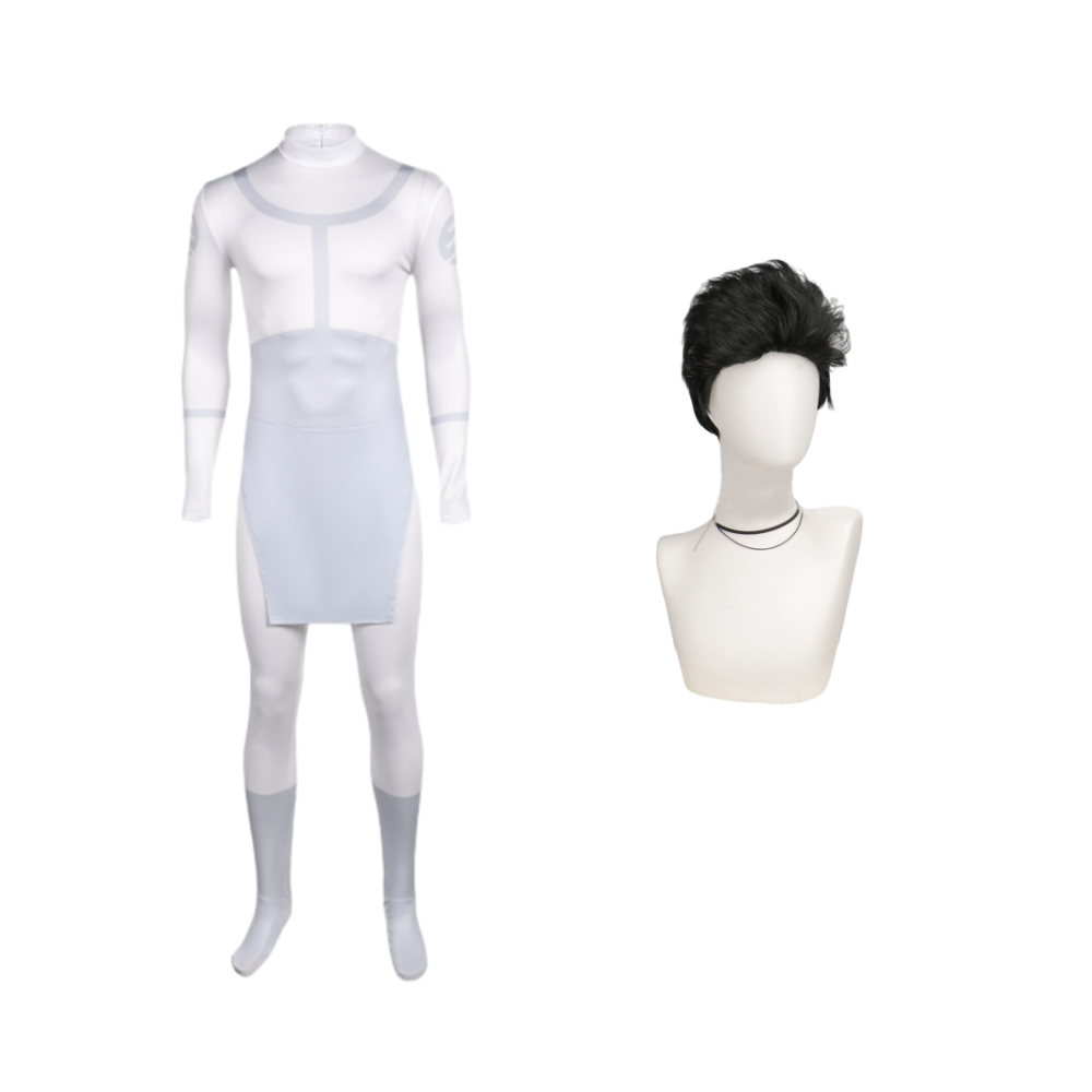 Invincible Season 3 Viltrum Mark White Viltrumite Uniform Outfits Halloween Carnival Cosplay Costume