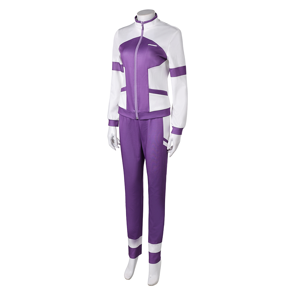 Pretty Derby Mejiro McQueen Women Purple Sportswear Halloween Carnival Cosplay Costume