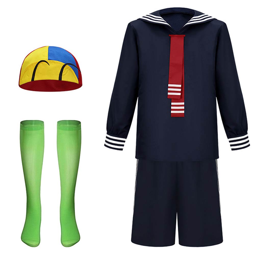 La Llorona Quico Blue Outfit Halloween Carnival Cosplay Costume