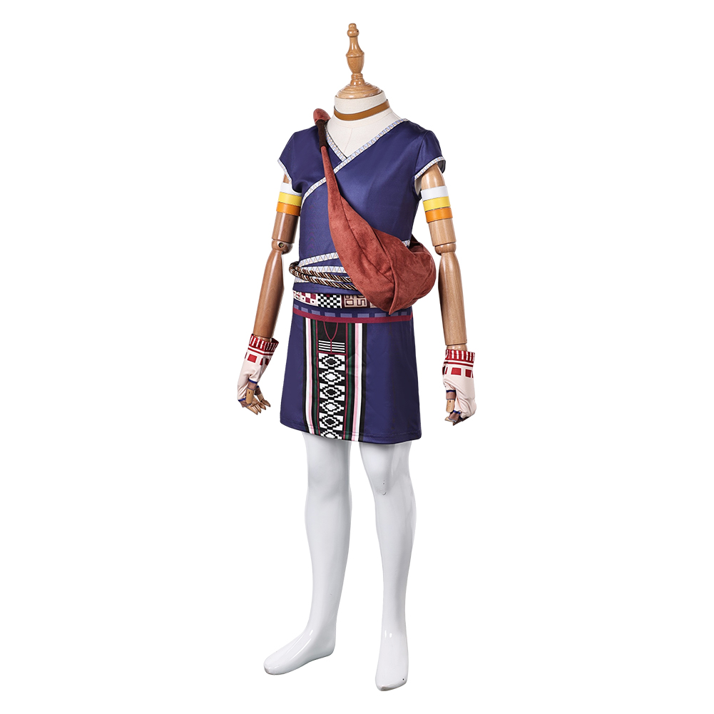 Kayara (2025) Kayara Kids Children Grey Outfits Halloween Carnival Cosplay Costume