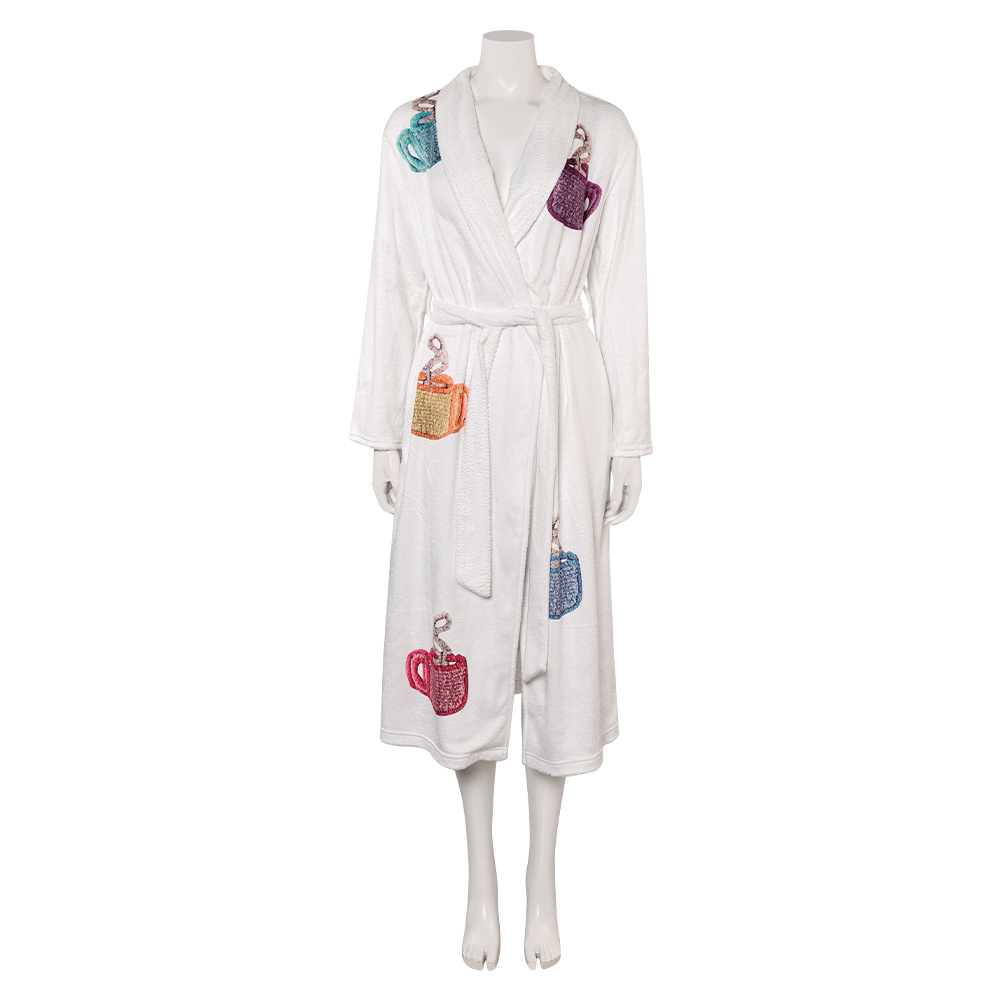 Fight Club The Narrator White Bathrobe Outfits Halloween Carnival Cosplay Costume