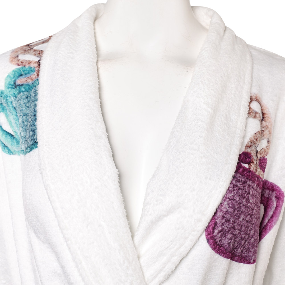 Fight Club The Narrator White Bathrobe Outfits Halloween Carnival Cosplay Costume