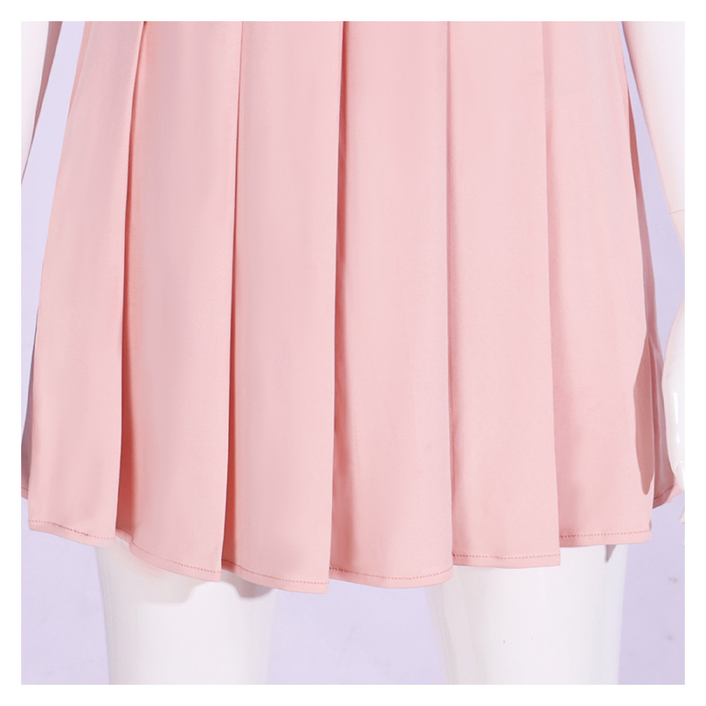 Wicked (2024) Glinda Pink Dress Casual Outfits Halloween Carnival Cosplay Costume