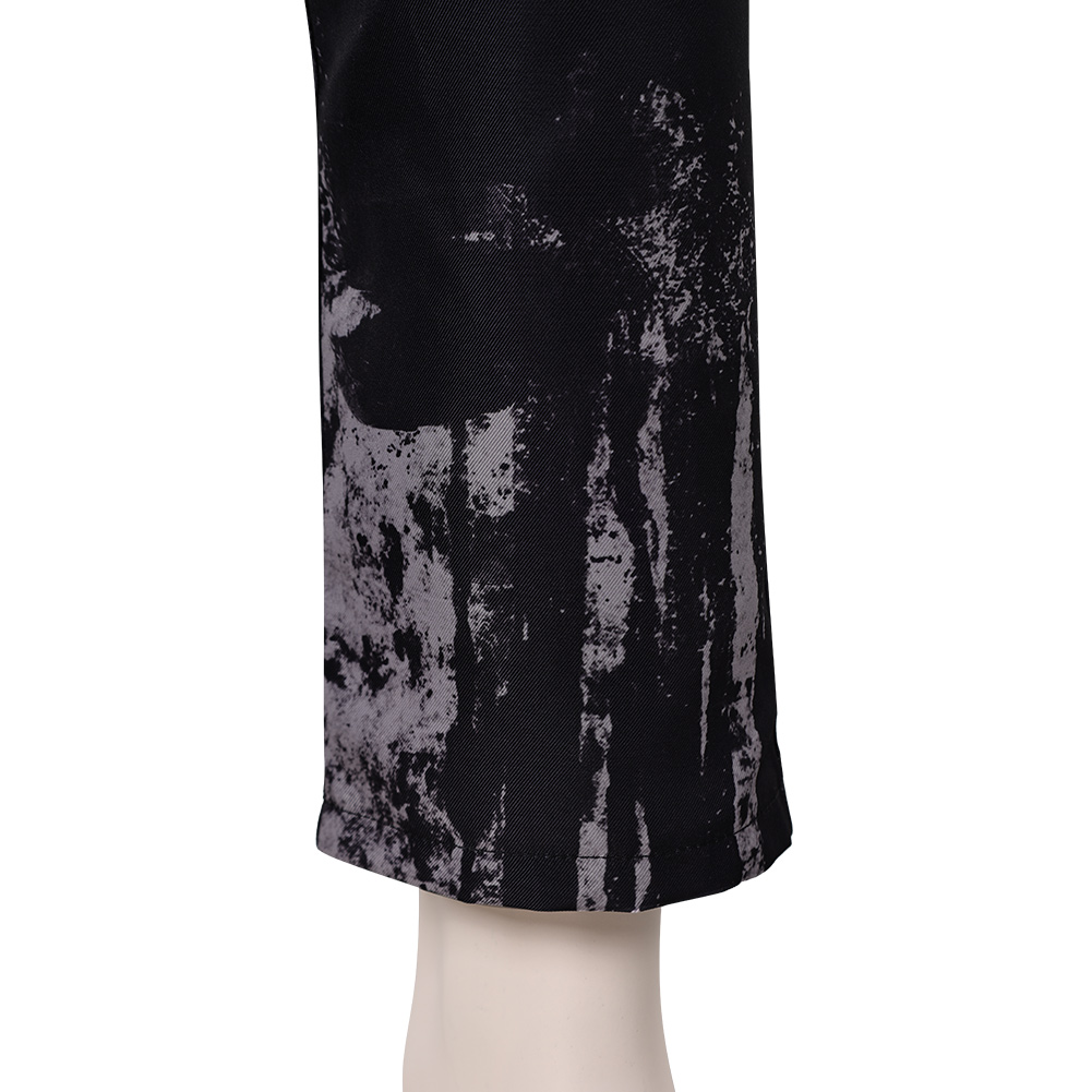 In the Lost Lands (2025) Boyce Men Black Overcoat Outfits Halloween Carnival Cosplay Costume