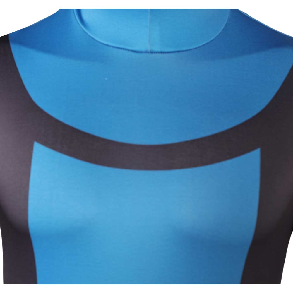 Invincible Season 3 Mark Grayson Blue Jumpsuit Outfits Halloween Carnival Cosplay Costume