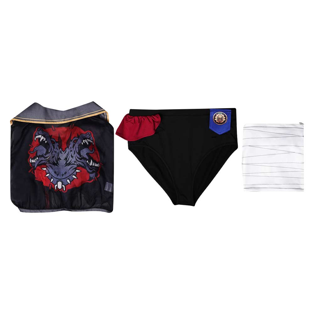 Arcane: League of Legends Season 2 Vi 2Pcs Swimsuit Outfits Halloween Carnival Cosplay Costume