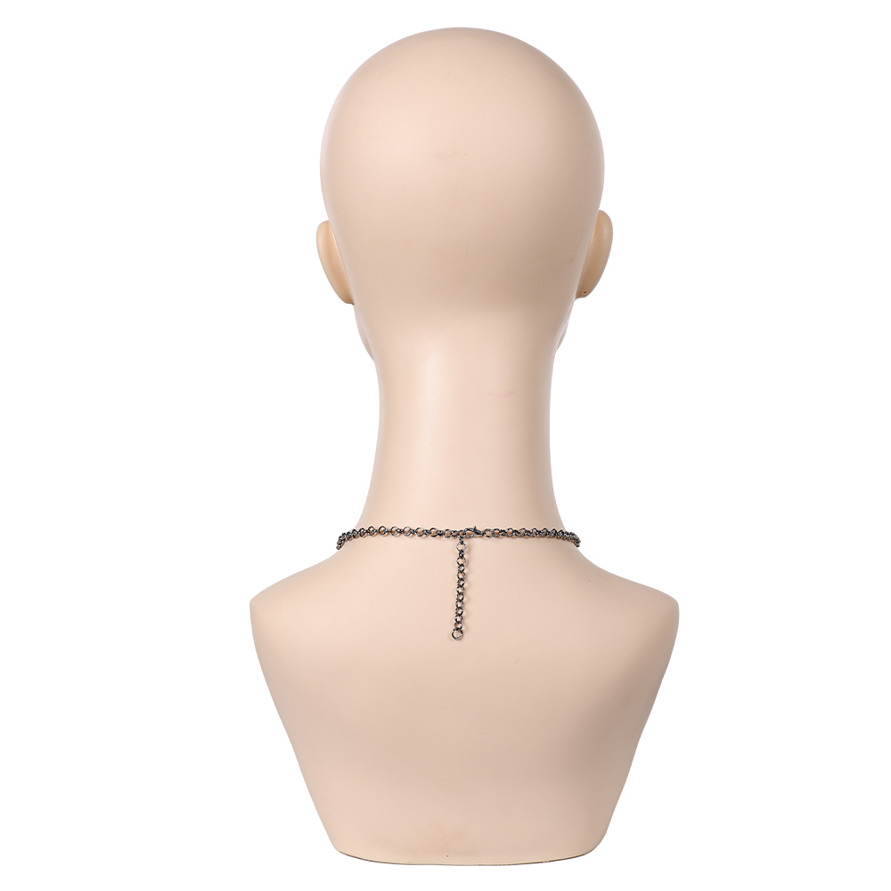 Arcane: League of Legends Season 2 Jinx Sharkbone Necklace Halloween Carnival Costume Accessories