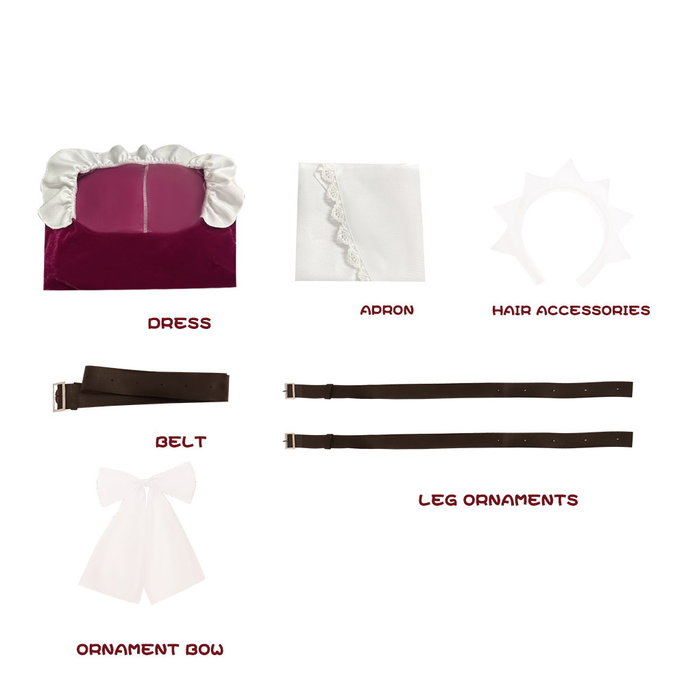 One Piece Baby 5 Red Dress Outfits Halloween Carnival Cosplay Costume