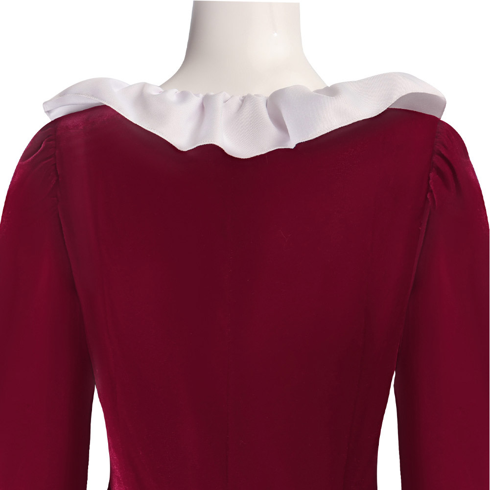 One Piece Baby 5 Red Dress Outfits Halloween Carnival Cosplay Costume