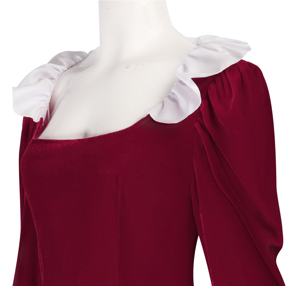 One Piece Baby 5 Red Dress Outfits Halloween Carnival Cosplay Costume