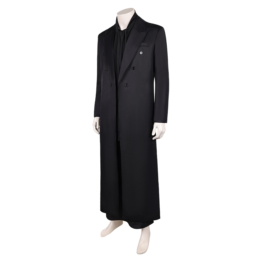 The Sandman Season 2 Morpheus Black Coat Set Outfits Halloween Carnival Party Cosplay Costume