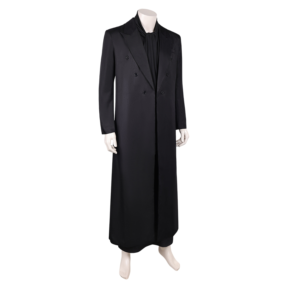 The Sandman Season 2 Morpheus Black Coat Set Outfits Halloween Carnival Party Cosplay Costume