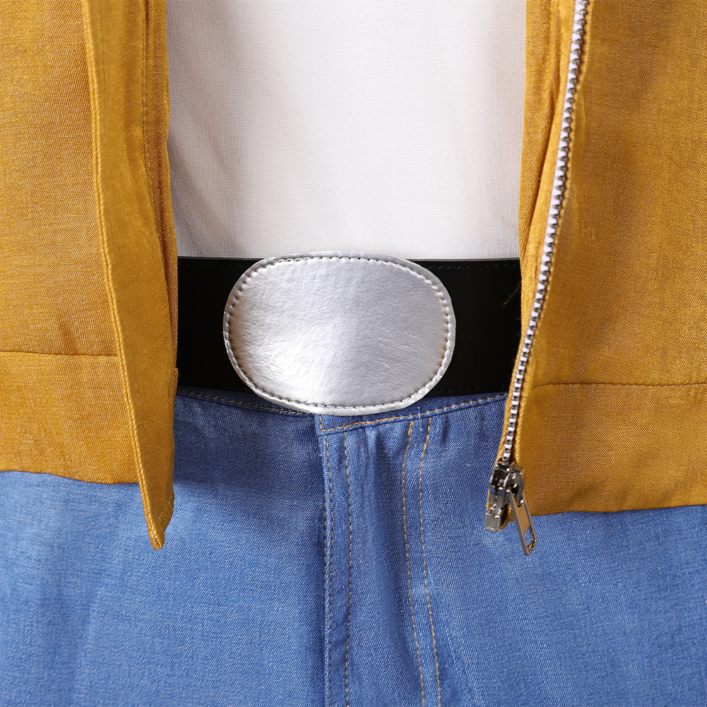 Fatal Fury Terry Bogard Yellow Jacket Pants Set Outfits Halloween Carnival Cosplay Costume