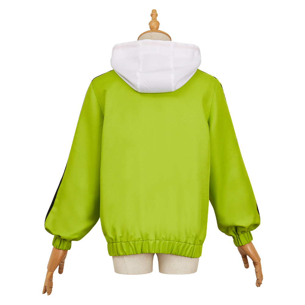 Medalist Tsukasa Akeuraji Green Jacket Sportswear Outfits Halloween Carnival Cosplay Costume