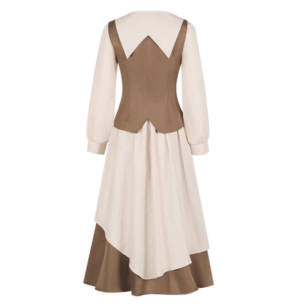 Cardcaptor Sakura Tomoyo Daidouji Khaki Dress Outfits Halloween Carnival Cosplay Costume