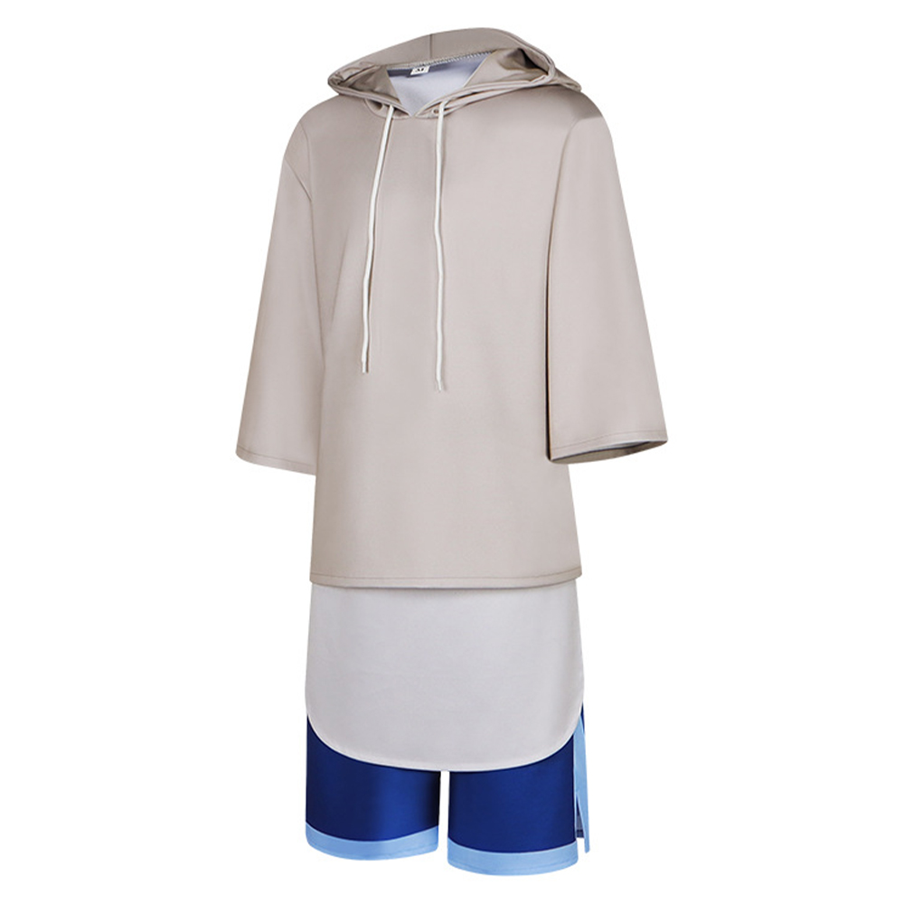 Team Galaxy Will Men Grey Hoodie Pants Set Halloween Carnival Party Cosplay Costume