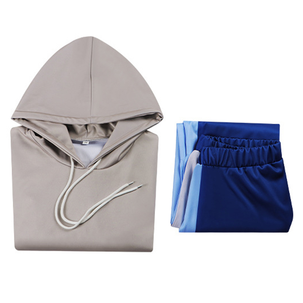 Team Galaxy Will Men Grey Hoodie Pants Set Halloween Carnival Party Cosplay Costume