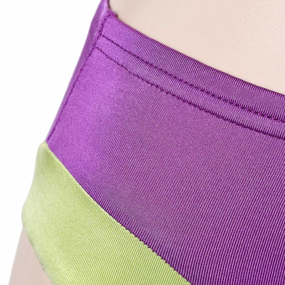 Scooby-Doo Daphne Purple 2Pcs Swimsuit Outfits Halloween Carnival Cosplay Costume