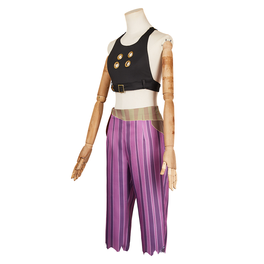 Arcane: League of Legends Season 2 Prison Jinx Outfits Halloween Carnival Cosplay Costume