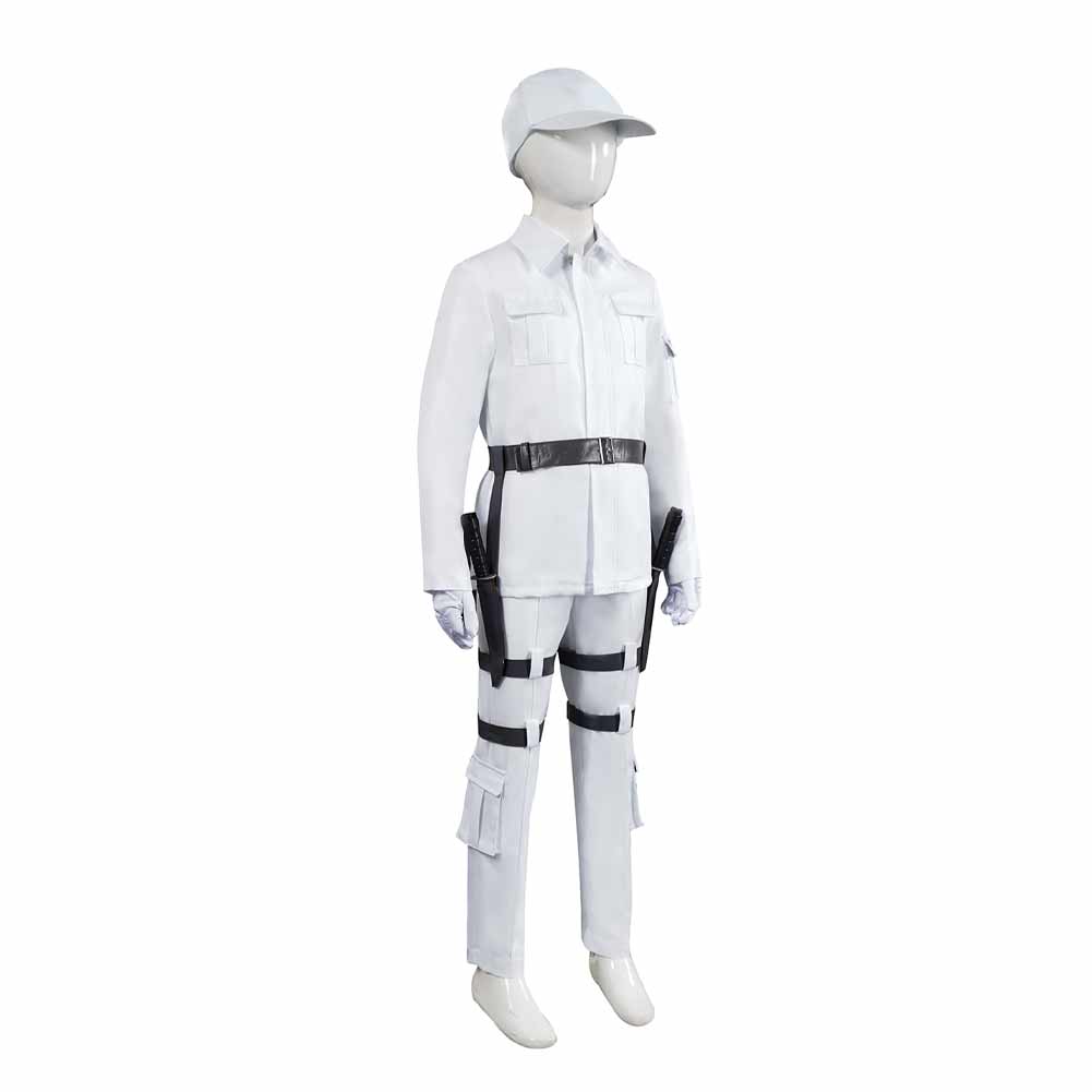 Cells At Work White Blood Cell Kids Children White Outfits Halloween Carnival Cosplay Costume