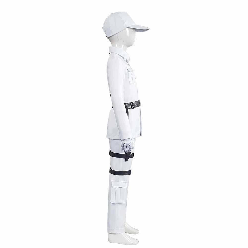 Cells At Work White Blood Cell Kids Children White Outfits Halloween Carnival Cosplay Costume