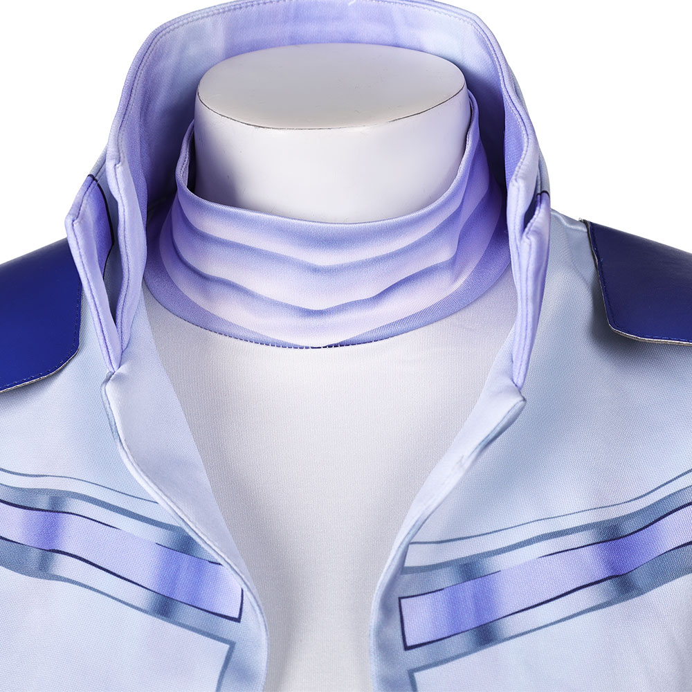 Rivals Dagger White Women Jumpsuit Outfits Halloween Carnival Cosplay Costume