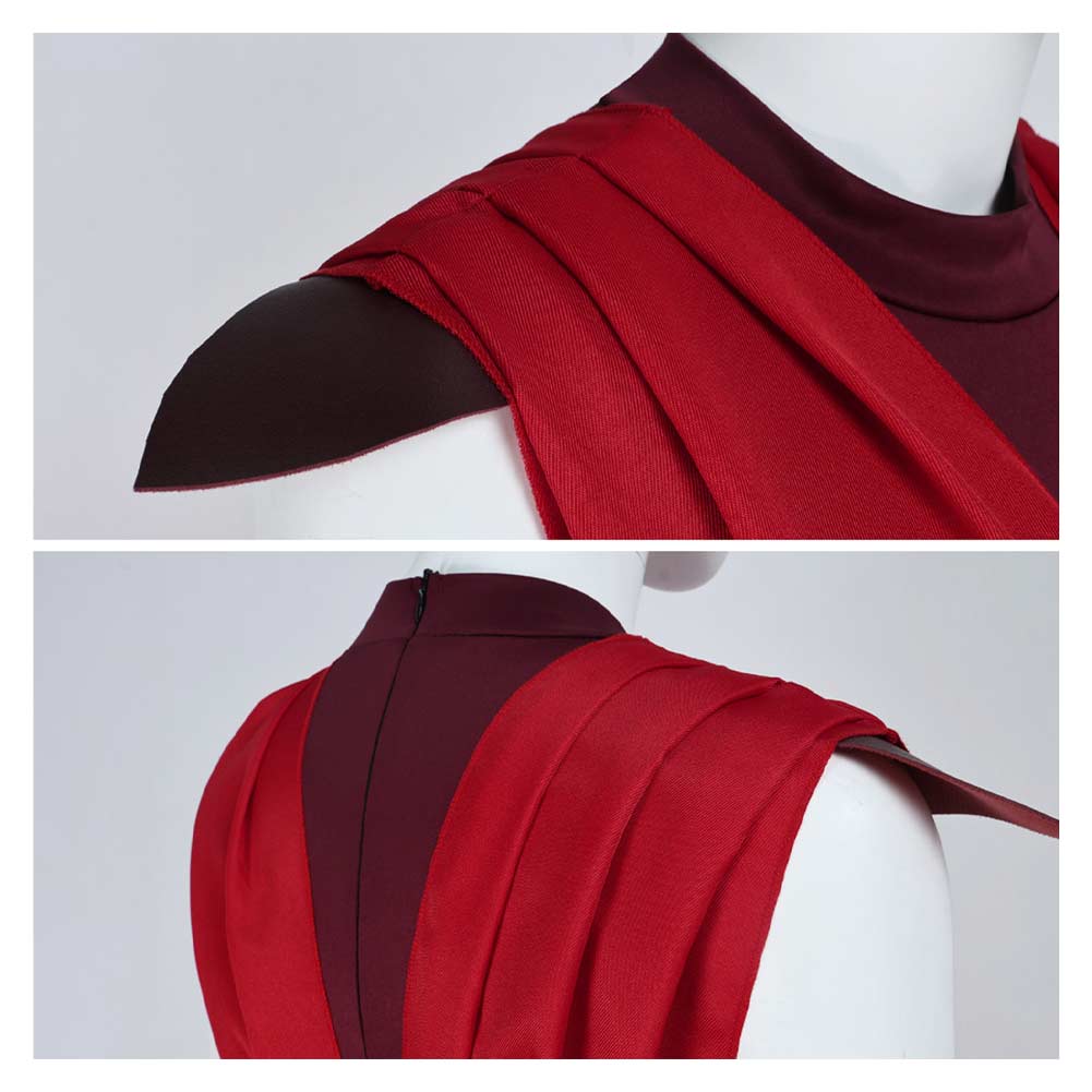 Nightsisters Women Red Jumpsuit Set Halloween Carnival Party Cosplay Costume