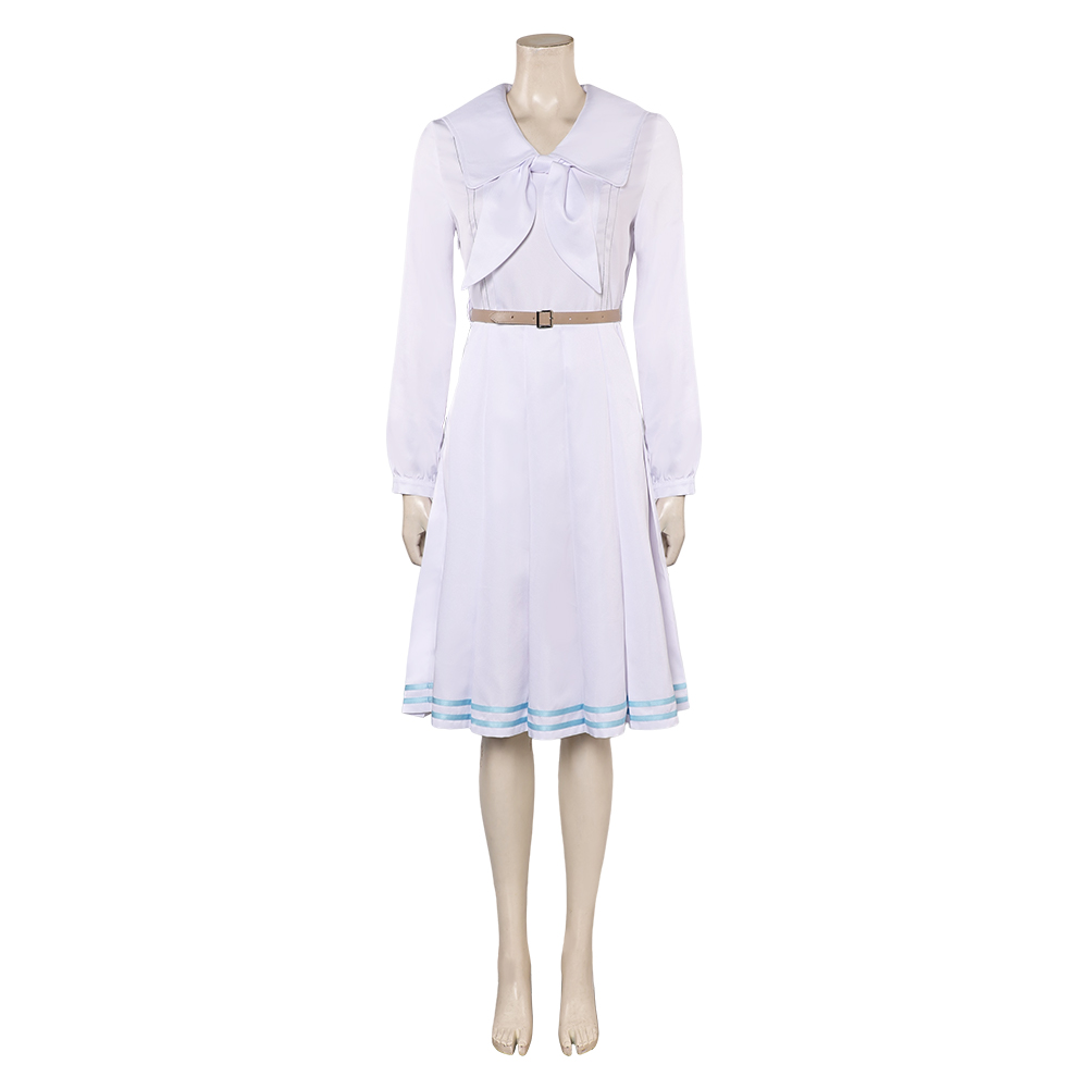 BEASTARS Final Season (2024) Haru Women White Dress Outfits Halloween Carnival Cosplay Costume