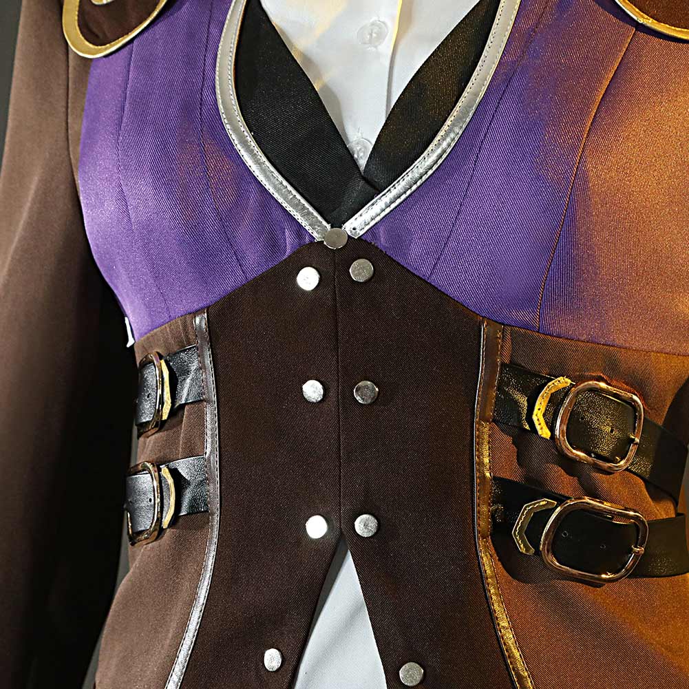 Arcane: League of Legends Caitlyn the Sheriff of Piltover Outfits Halloween Carnival Cosplay Costume