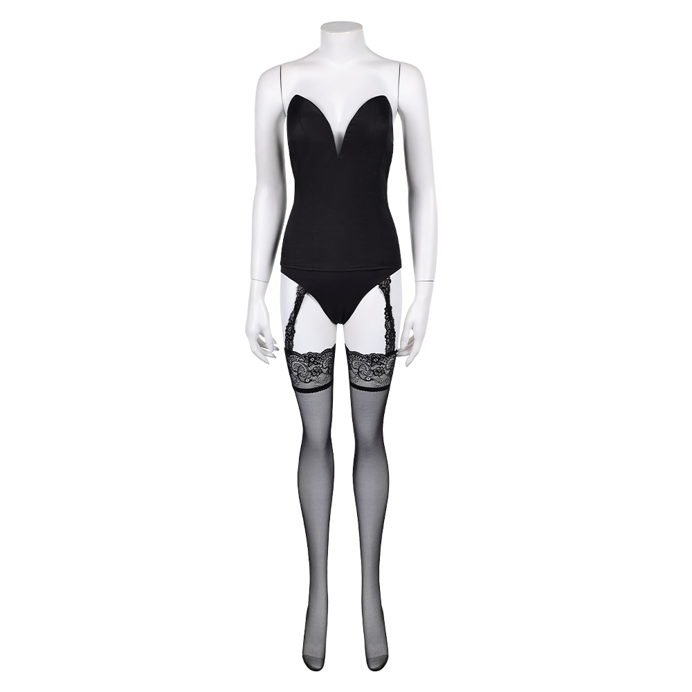 The Sandman Season 2 Desire Black Lingerie Outfits Halloween Carnival Party Cosplay Costume