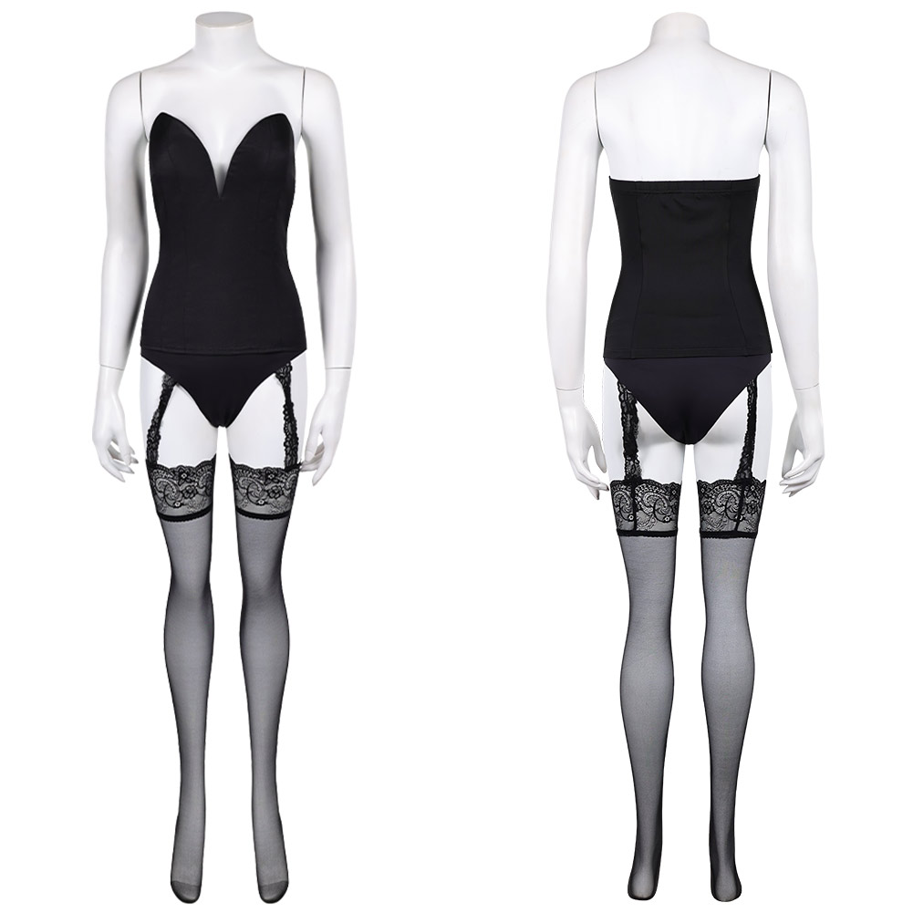 The Sandman Season 2 Desire Black Lingerie Outfits Halloween Carnival Party Cosplay Costume