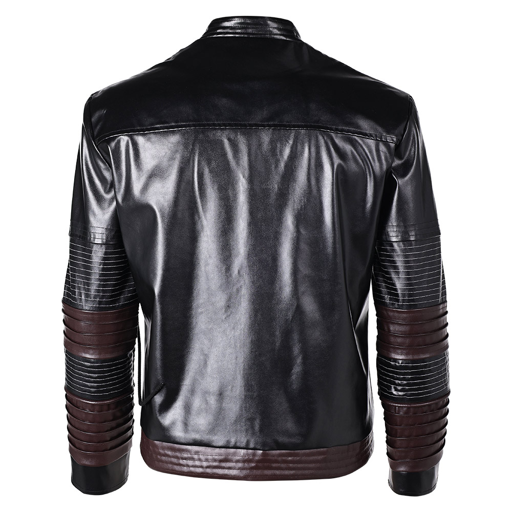 Andor Season 2 Cassian Andor Black Leather Jakcket Outfits Halloween ...