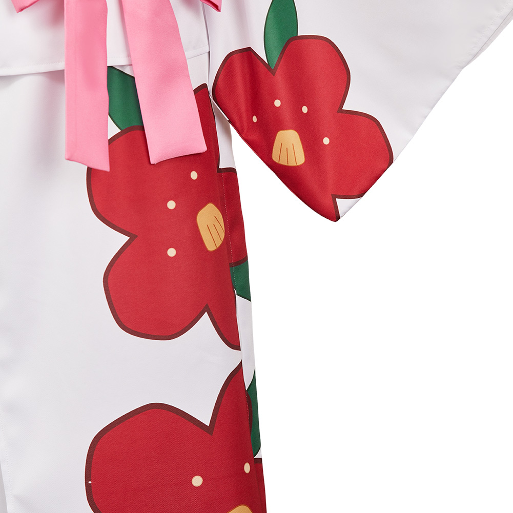 Toilet-bound Hanako-kun Yashiro Nene Women White Kimono Outfits Halloween Carnival Cosplay Costume