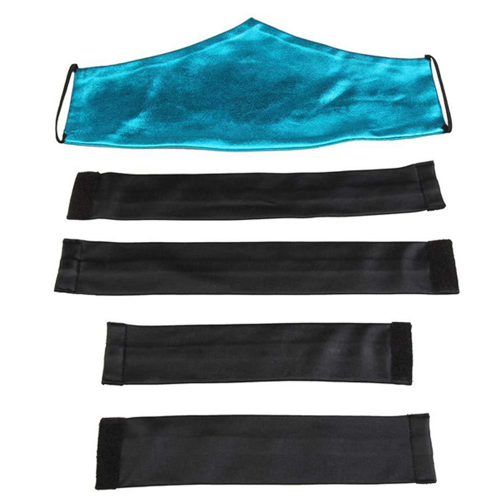 Mortal Kombat KITANA Women Blue Bikini Set Halloween Carnival Cosplay Costume