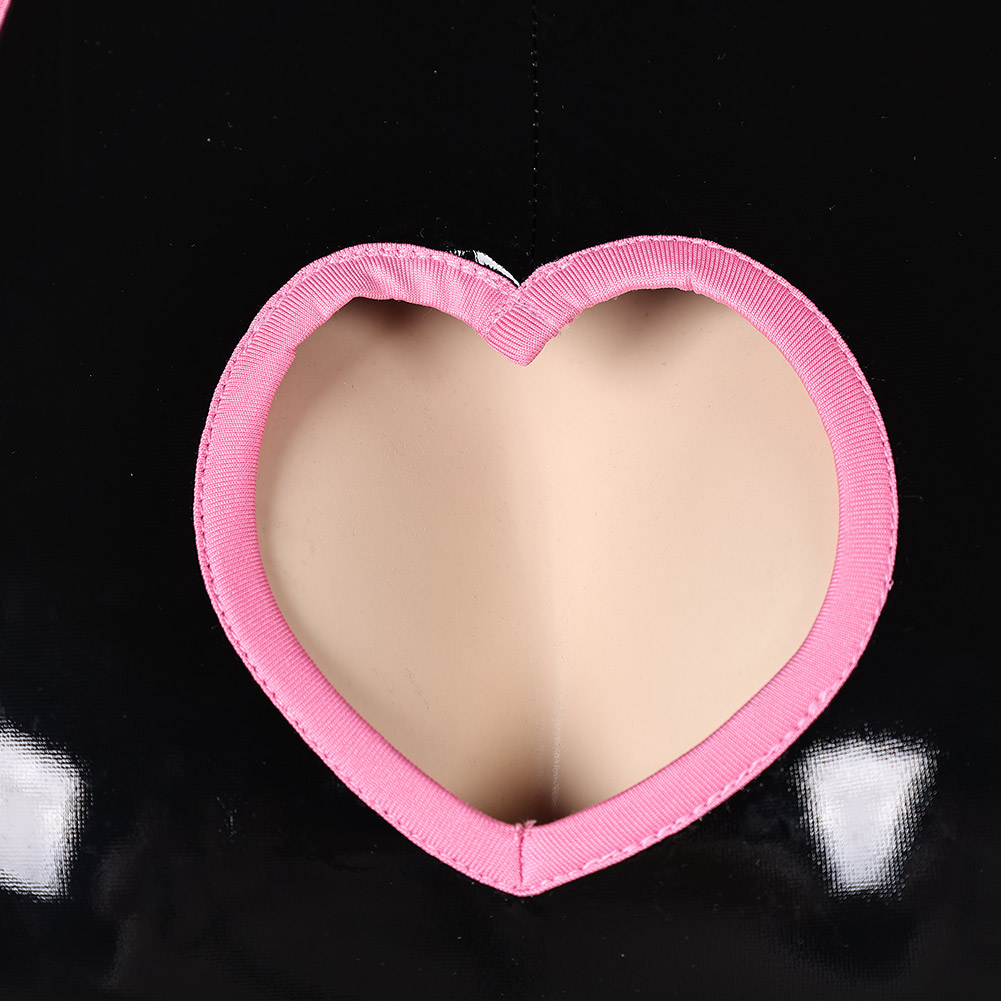 Women Black Leather Sexy Lingerie Original Design Outfits Halloween Carnival Cosplay Costume UUstyles©