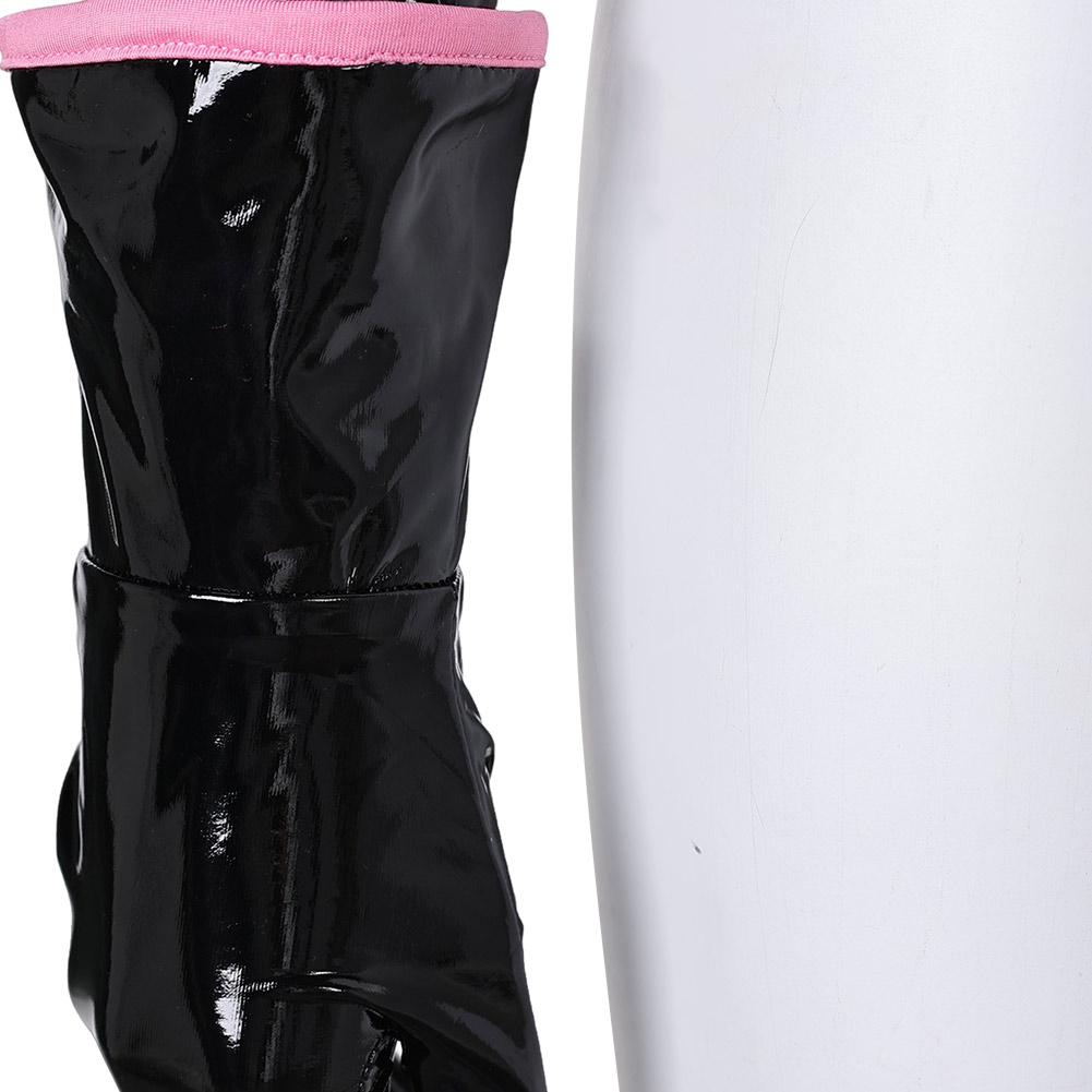 Women Black Leather Sexy Lingerie Original Design Outfits Halloween Carnival Cosplay Costume UUstyles©