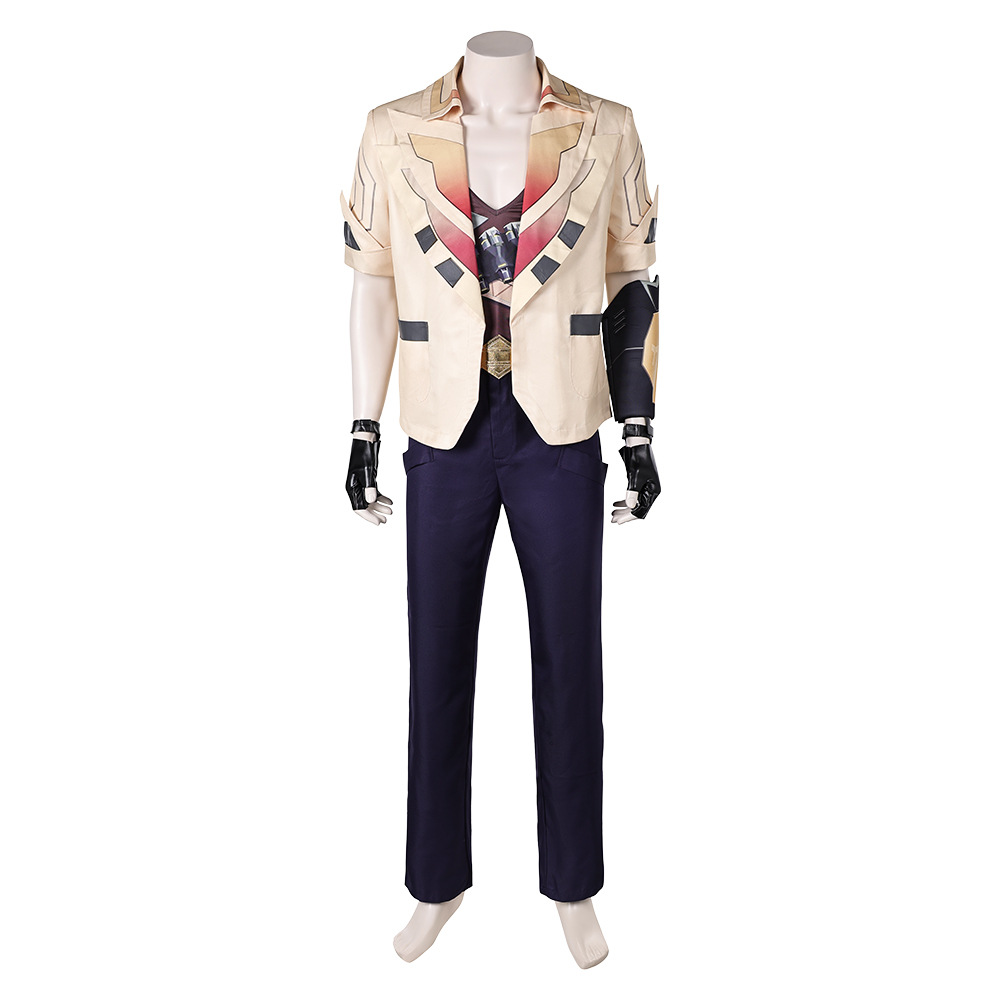 Valorant Tejo Men Outfits Halloween Carnival Party Cosplay Costume