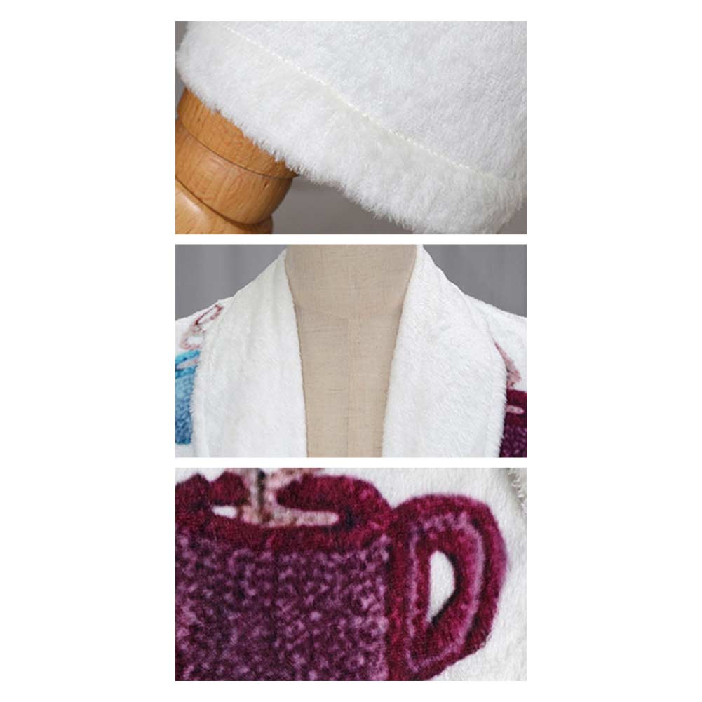 Fight Club Tyler Durden Men Bath Robe Halloween Carnival Party Cosplay Costume