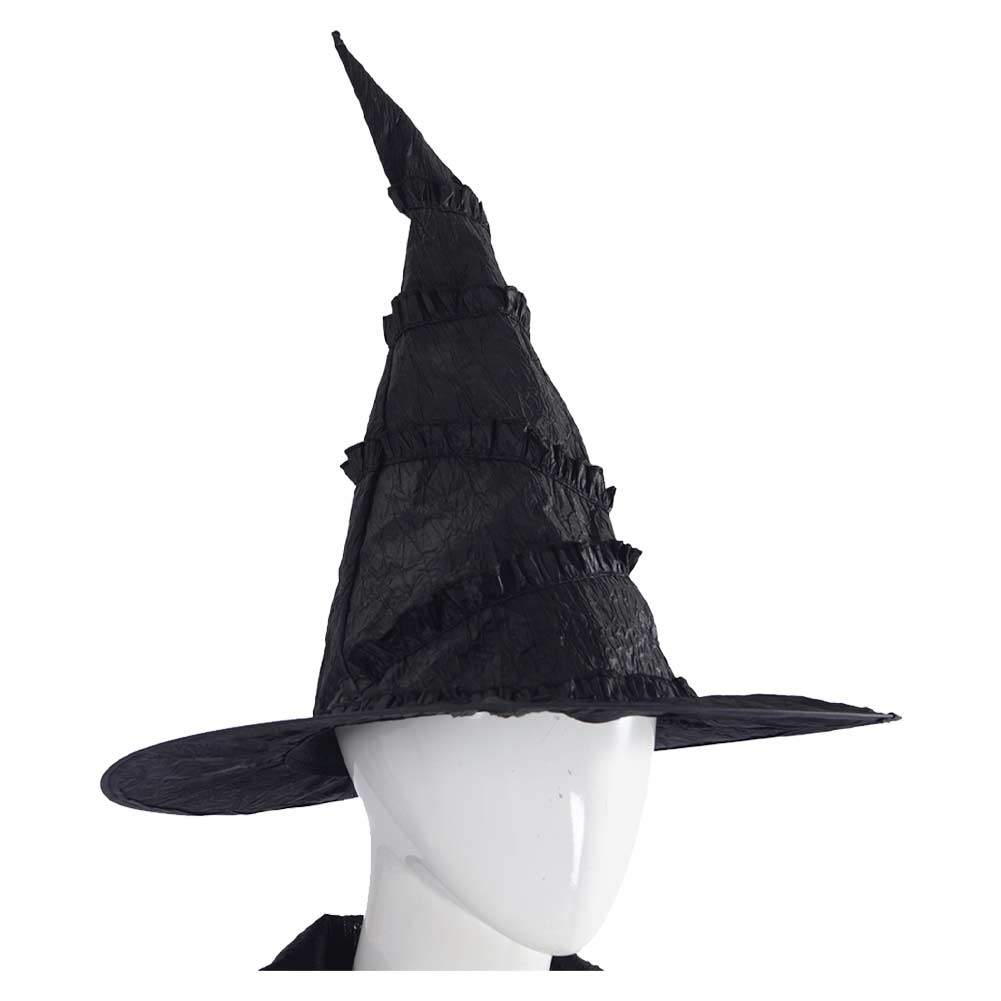 Wicked: For Good Elphaba Black Outfit Cosplay Costume Outfits Halloween Carnival Suit
